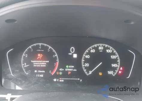 2022 Honda Civic Sport z USA, uszkodzony, nr VIN 2HGFE2F55NH523898